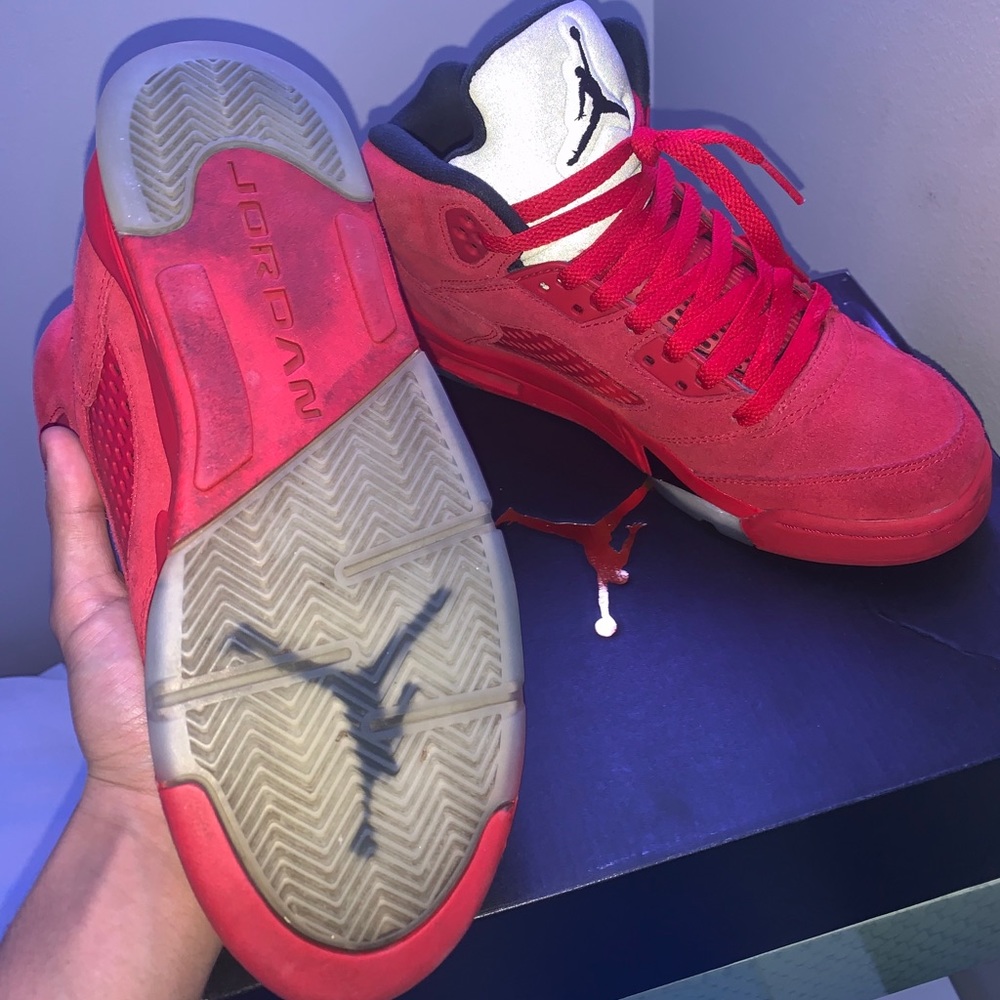Jordan 5 retro “Red suede” - Picture 1 of 3
